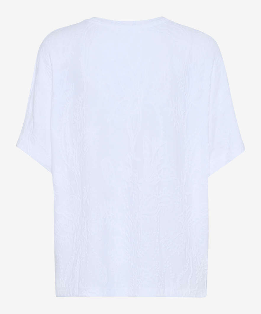 時尚暗紋圖案休閒上衣