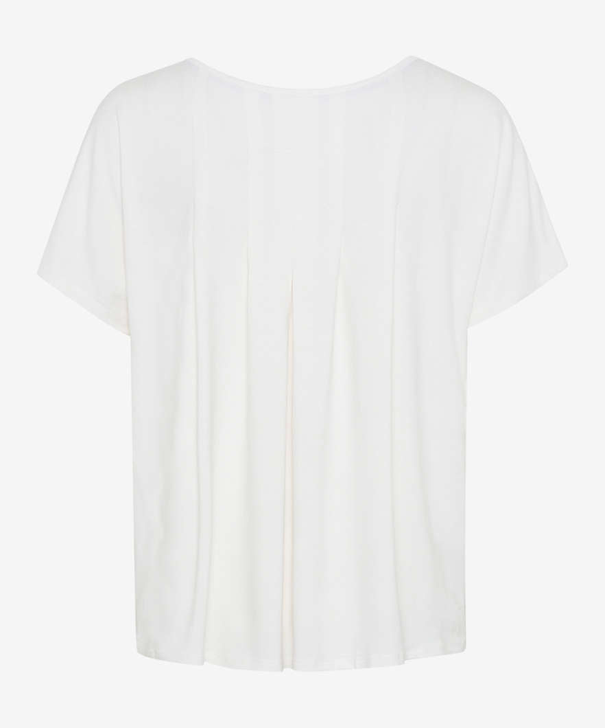 彩色幾何圖案圓領T恤