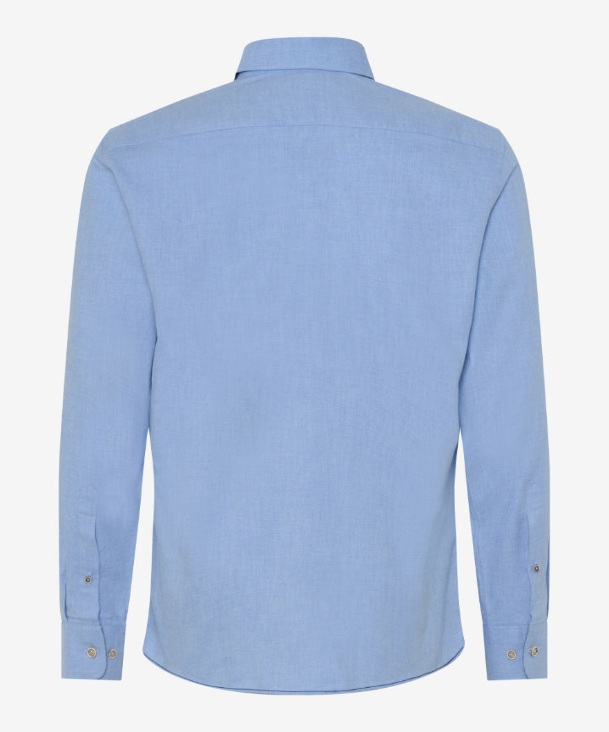 Shirt with Button Down Collar