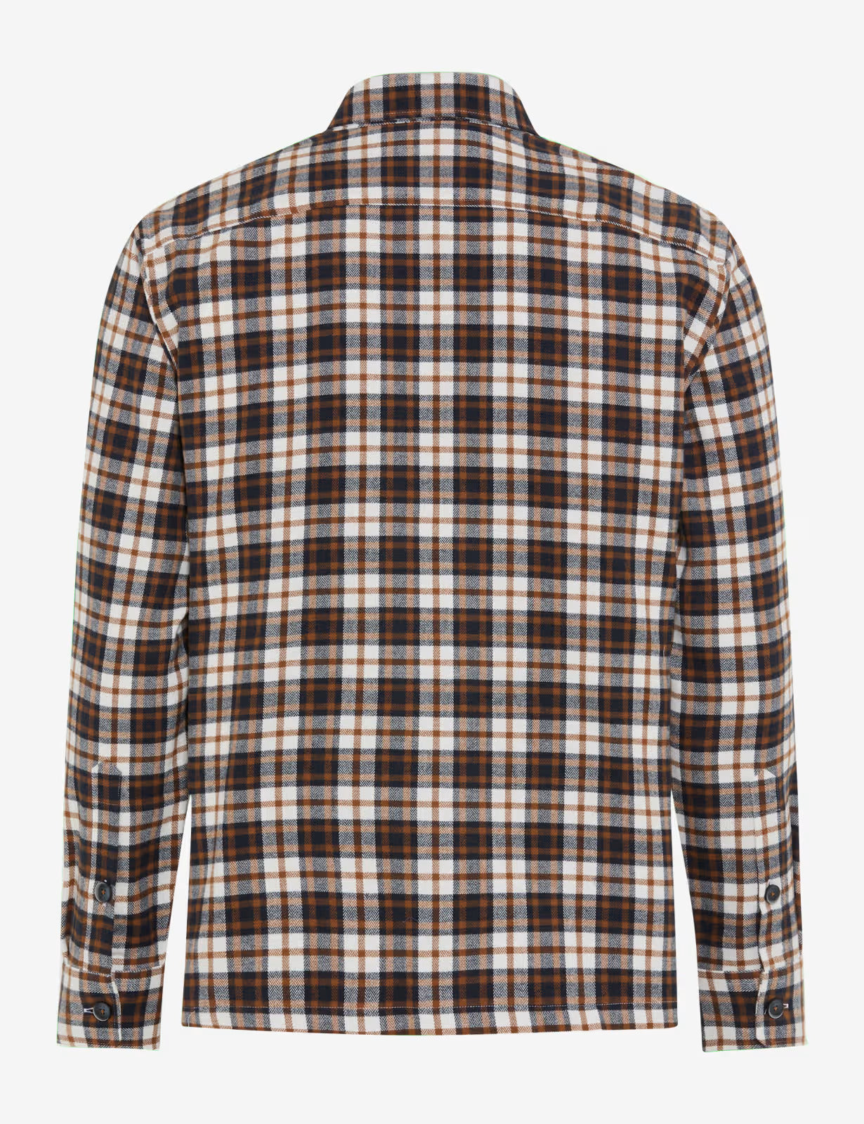 格紋外套式襯衫