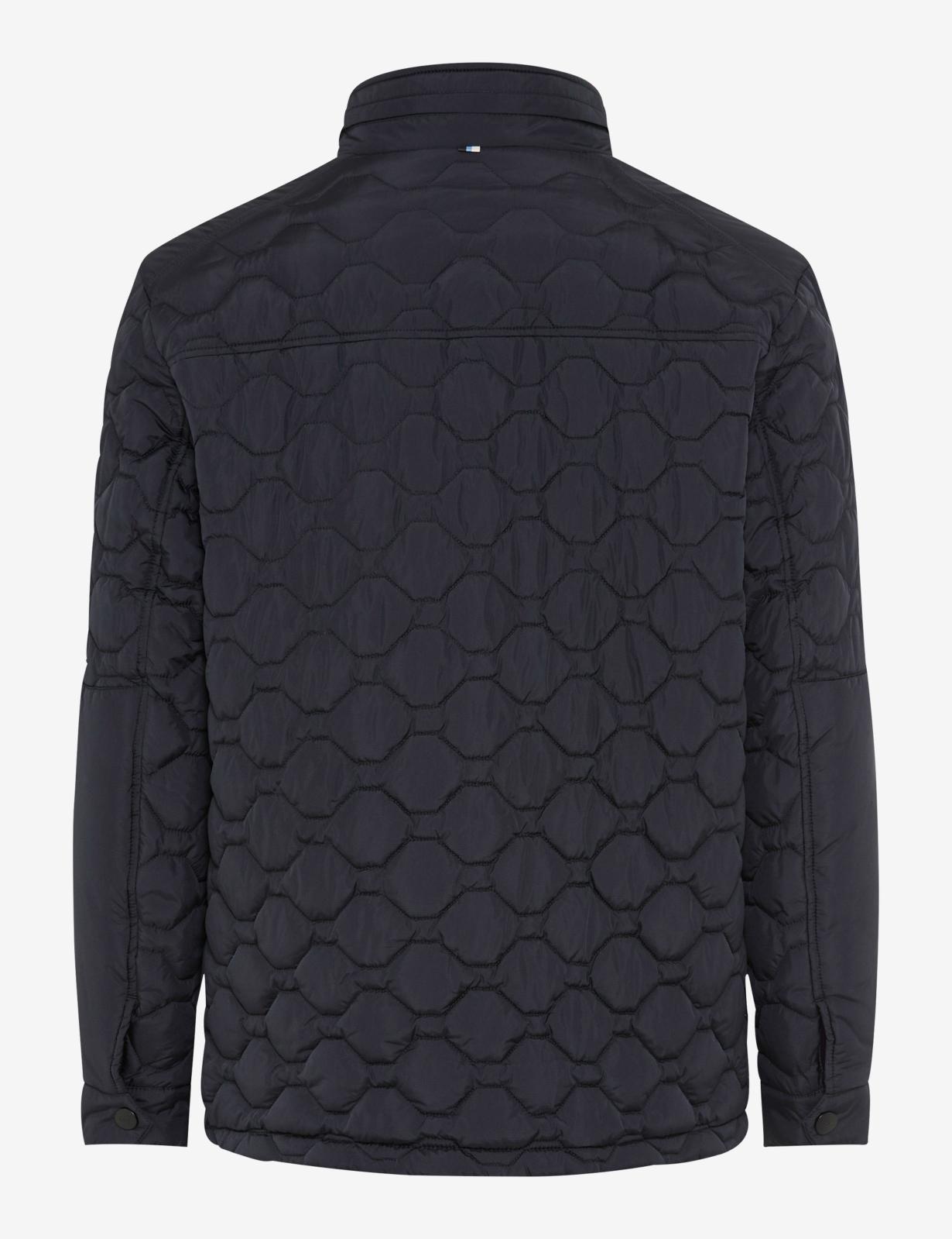 絎縫立領拉鏈休閒夾克