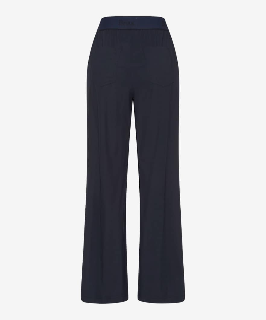 Techno Jersey: Palazzo Pants in The Wide Leg