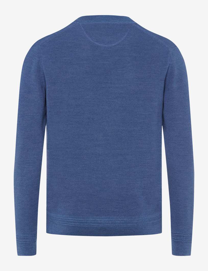 Feel Good Sportive: Knitted Sweater in a Cotton Mix