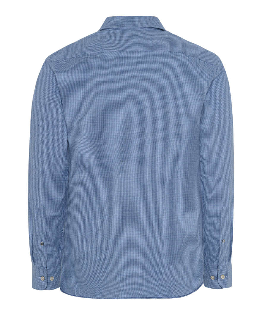 柔軟淺色法蘭絨男式襯衫