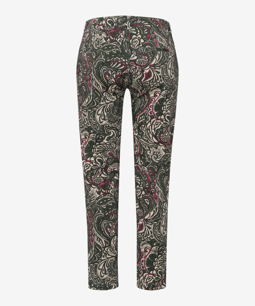Pants with Paisley Print
