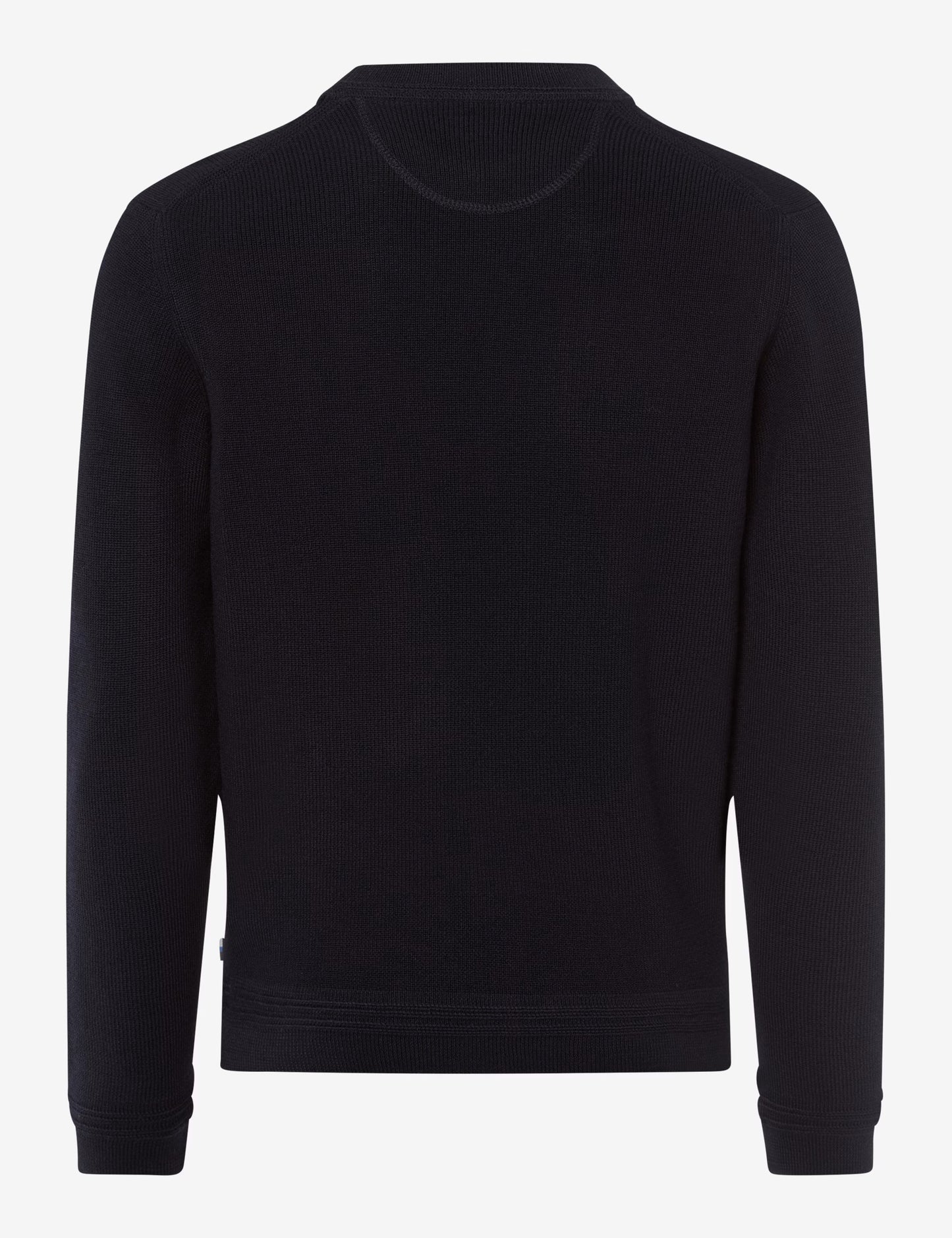 圓領長袖套頭毛衣