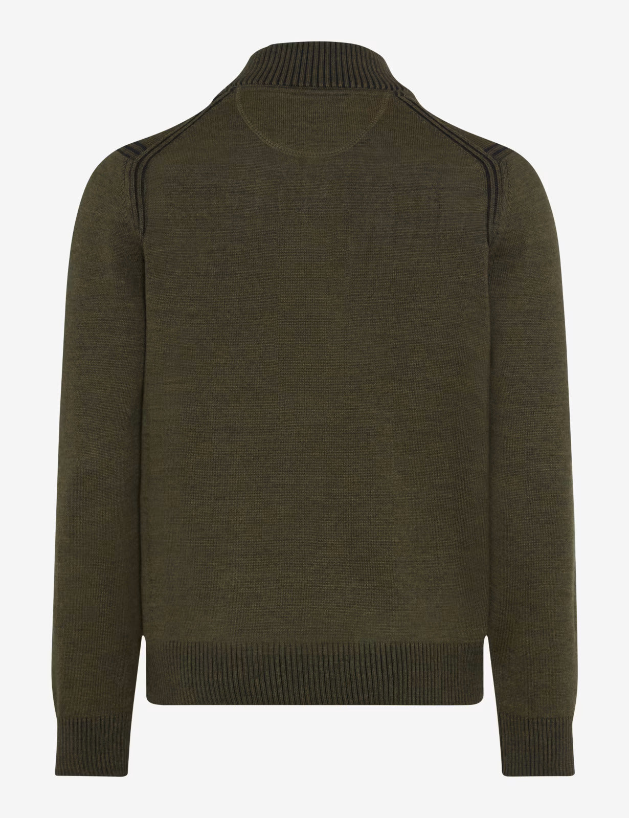 拉鏈立領長袖套頭衫