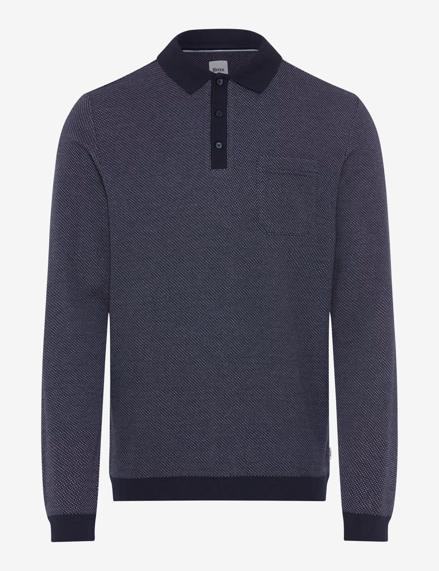 Knitted Jersey: Langarmshirt in Cotton Mix