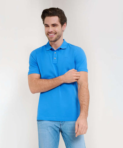 Polo Shirt in Pima Cotton Mix