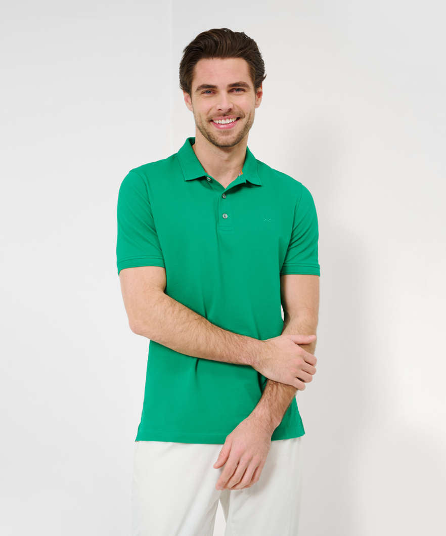 Polo Shirt in Pima Cotton Mix