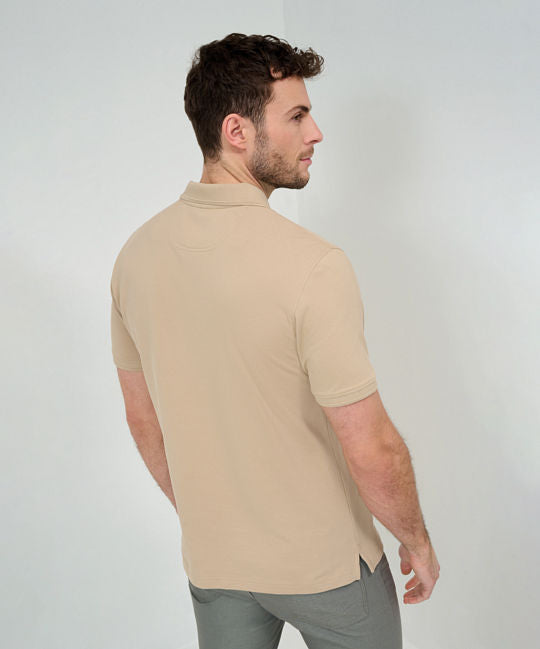 Polo Shirt in Pima Cotton Mix