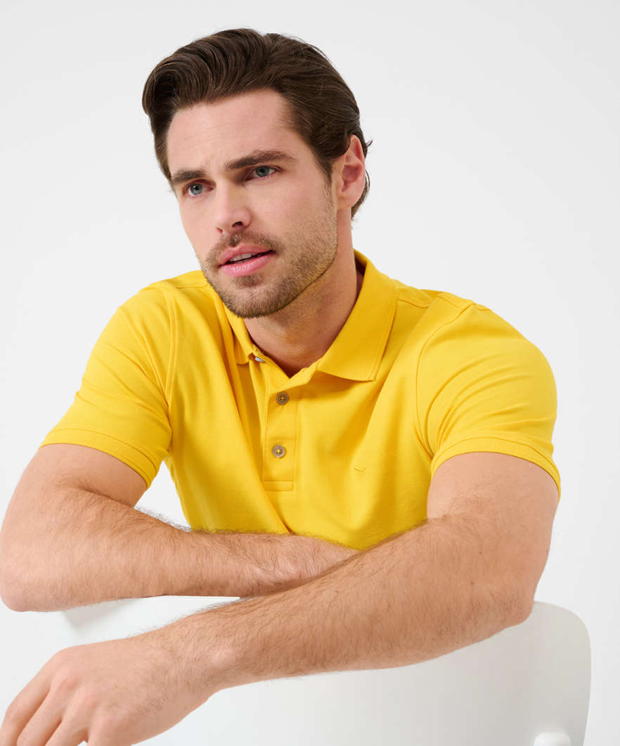 Polo Shirt in Pima Cotton Mix