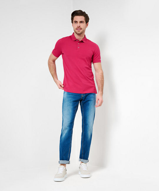 Polo Shirt in Pima Cotton Mix