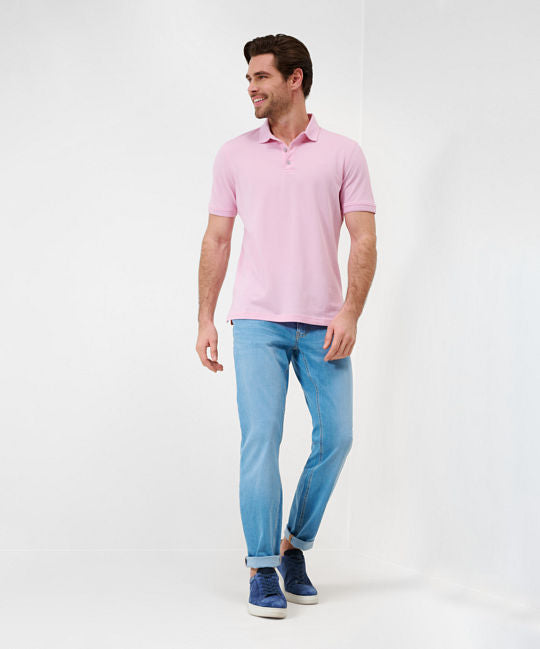 Polo Shirt in Pima Cotton Mix