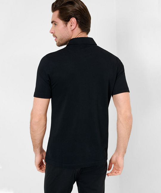 Polo Shirt in A Cotton-Polyester Blend