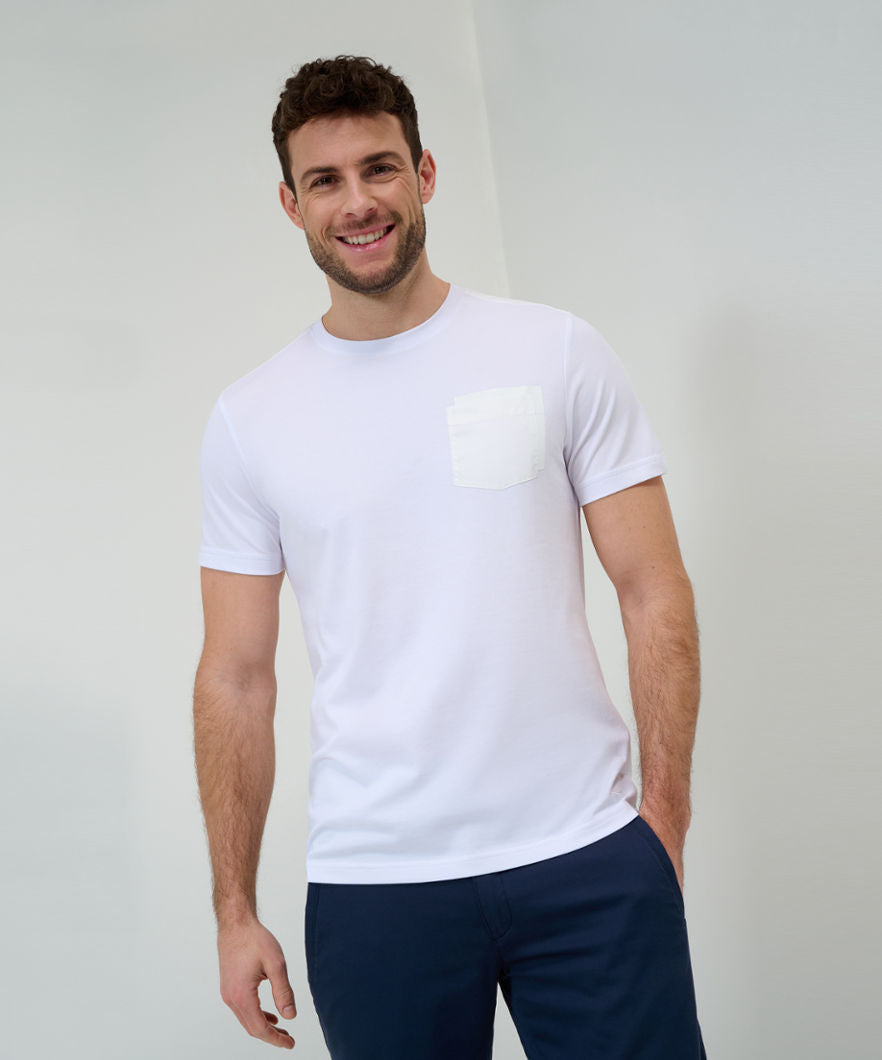 T-shirt with Breast Pocket