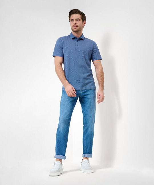 Ultralight Piqué: Polo Shirt in A Cotton-Polyester Blend