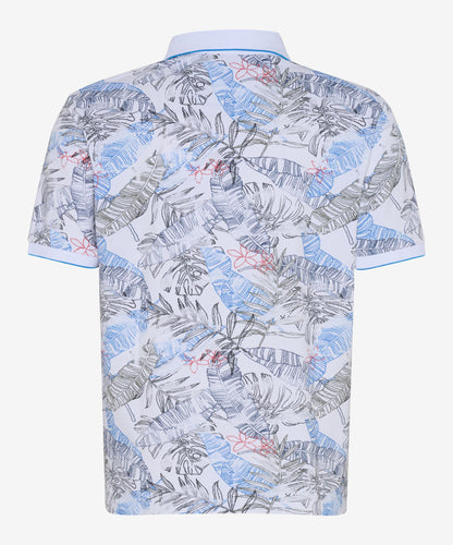 Polo Shirt with All-over Print