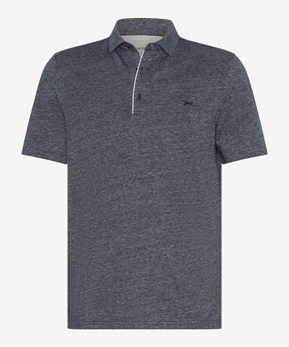 Jersey Linen: Polo Shirt in A Cotton-Linen Mix