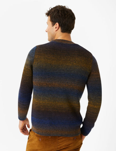 Jersey knit: Knitted Sweater in Wool-polyacryl Mix