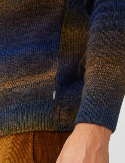 Jersey knit: Knitted Sweater in Wool-polyacryl Mix