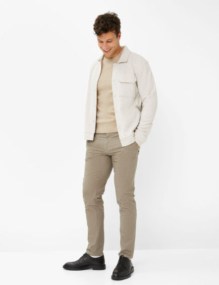 Easy Rib: Sweat Jacket in Cotton-polyester Mix