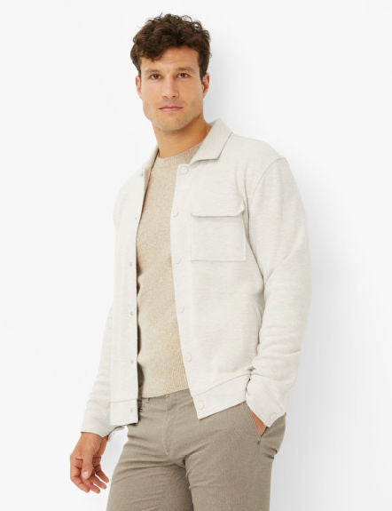 Easy Rib: Sweat Jacket in Cotton-polyester Mix