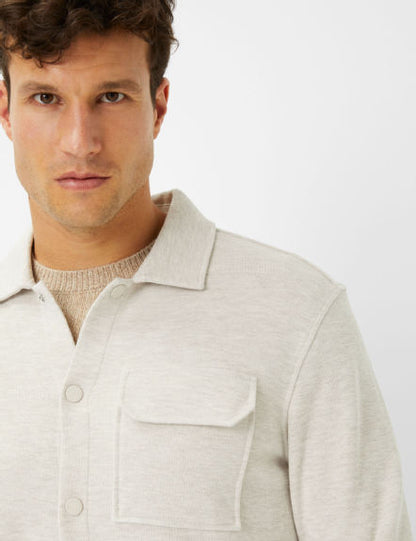 Easy Rib: Sweat Jacket in Cotton-polyester Mix