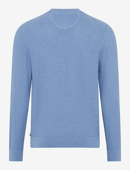 圓領長袖針織上衣