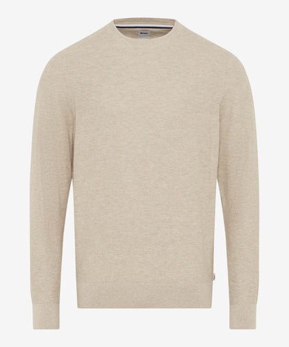 圓領長袖針織上衣