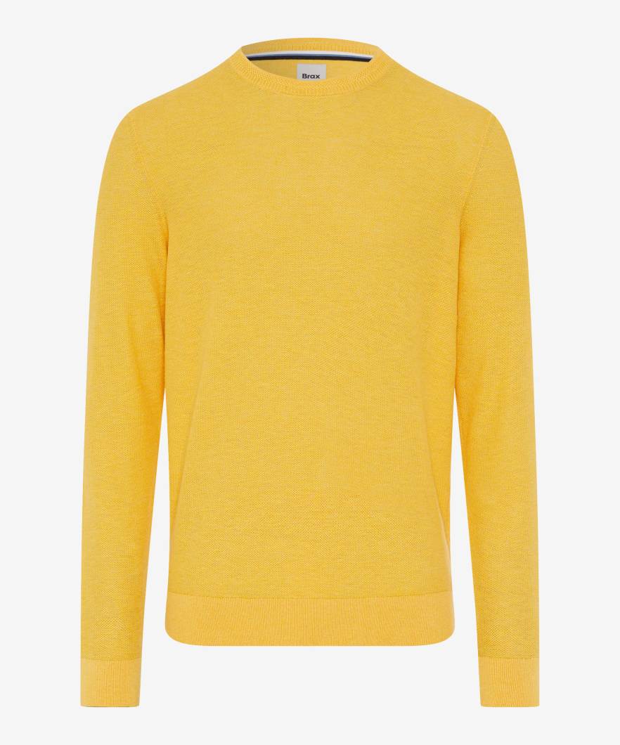 圓領長袖針織上衣