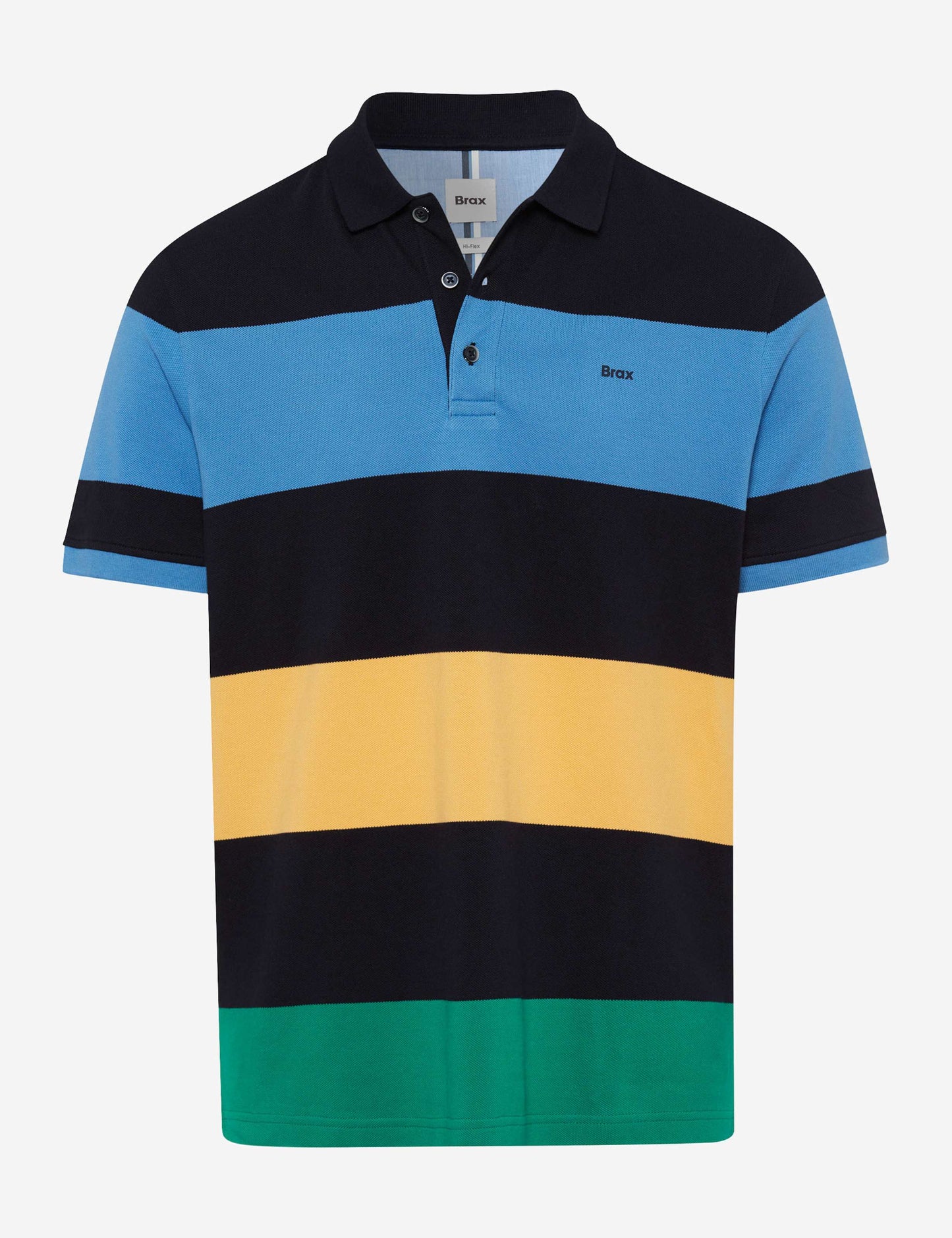 撞色條紋Polo恤