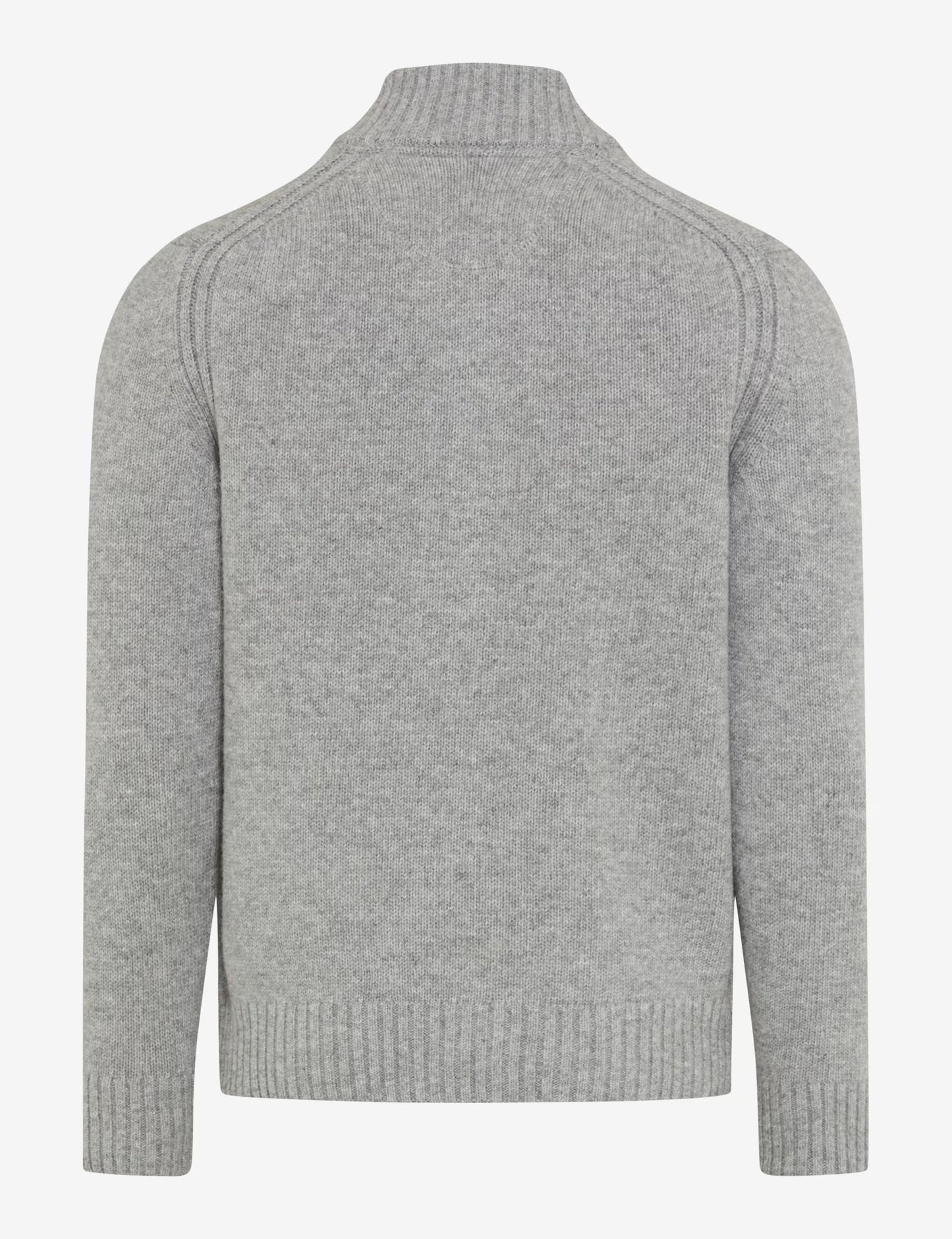 羊毛拉鏈針織開衫