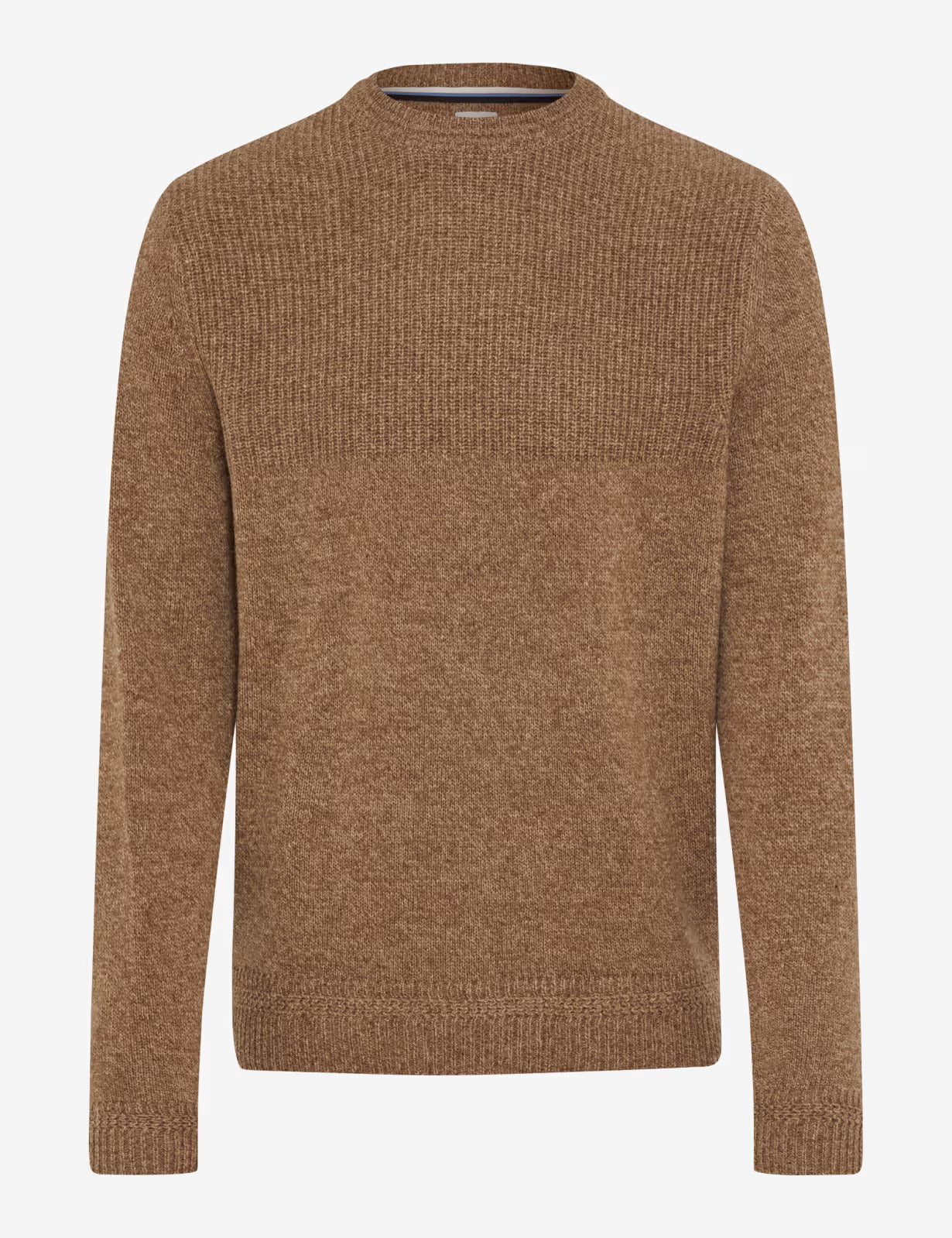 圓領長袖針織套頭衫