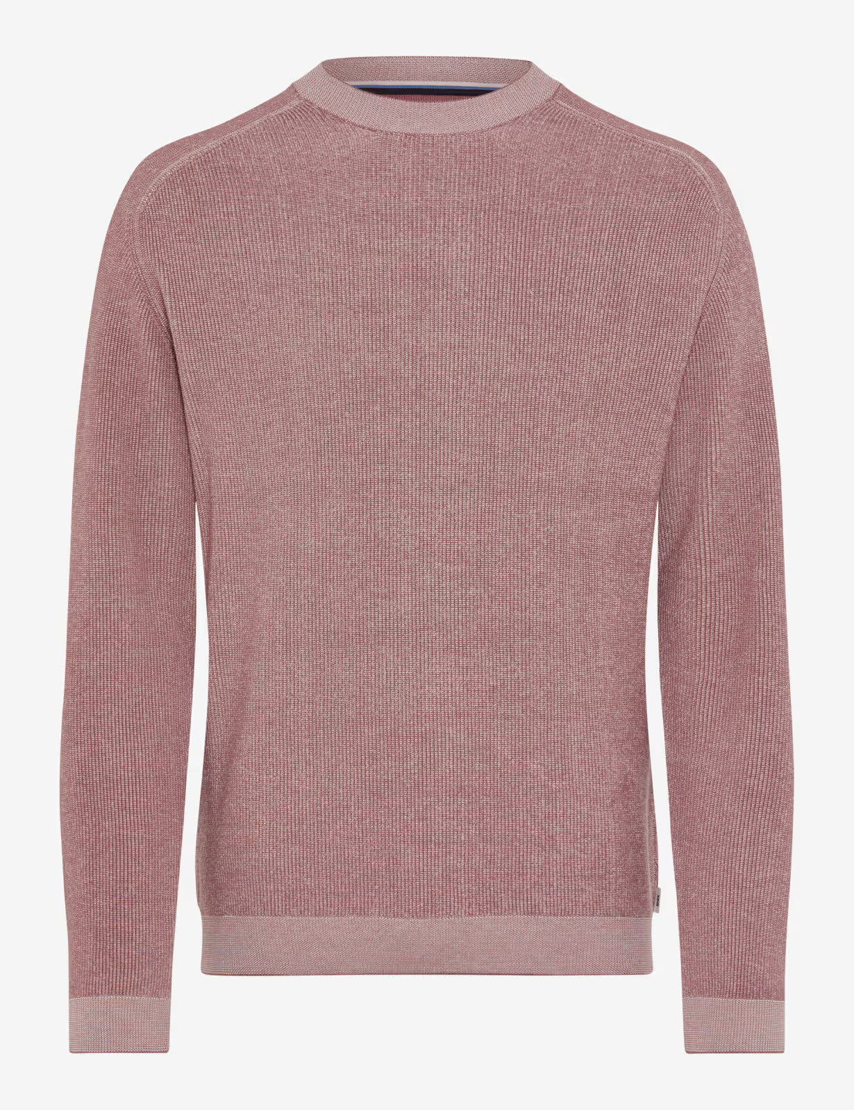 圓領長袖針織套頭衫