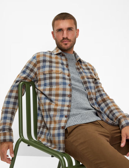 圓領長袖針織套頭衫