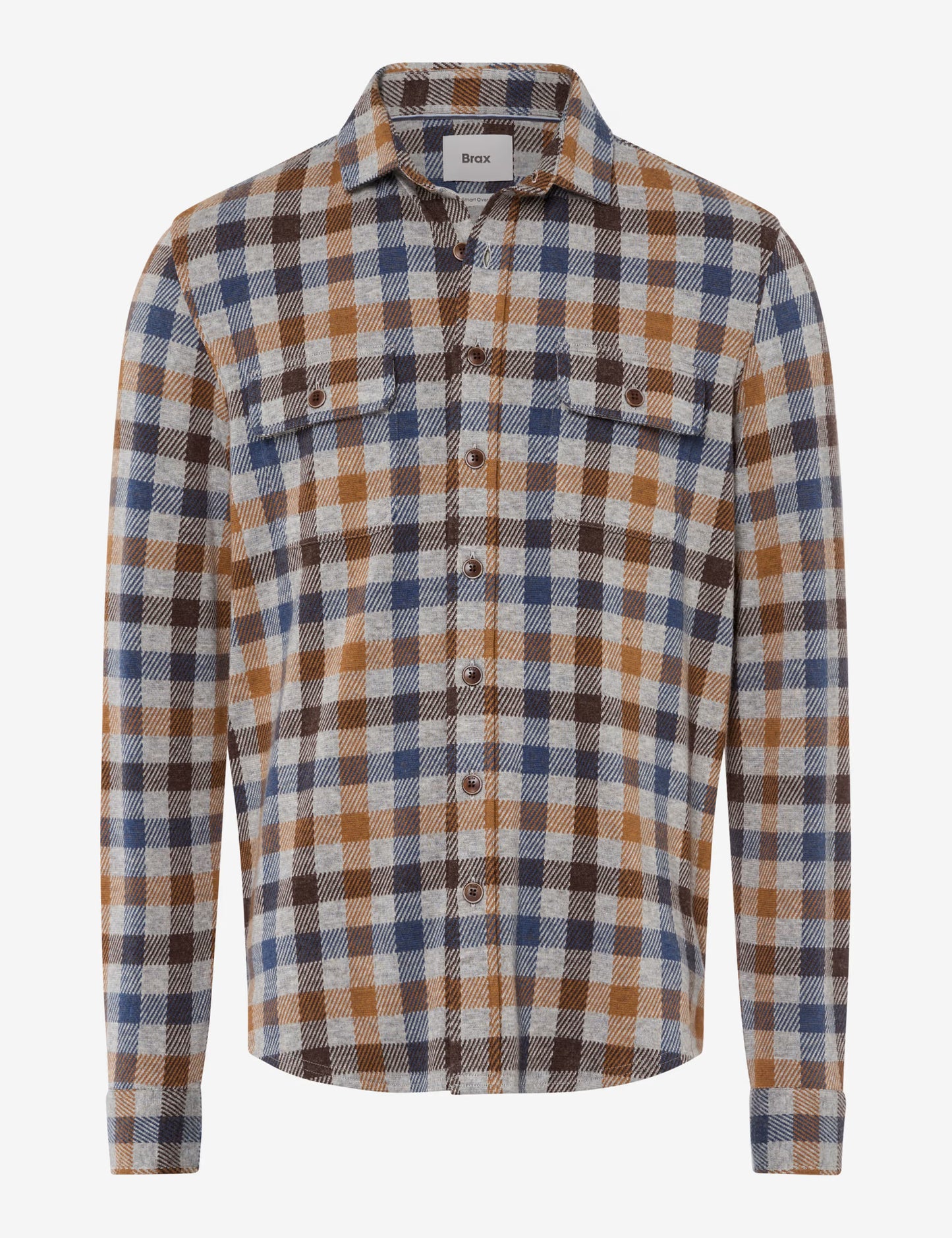 圓領長袖針織套頭衫