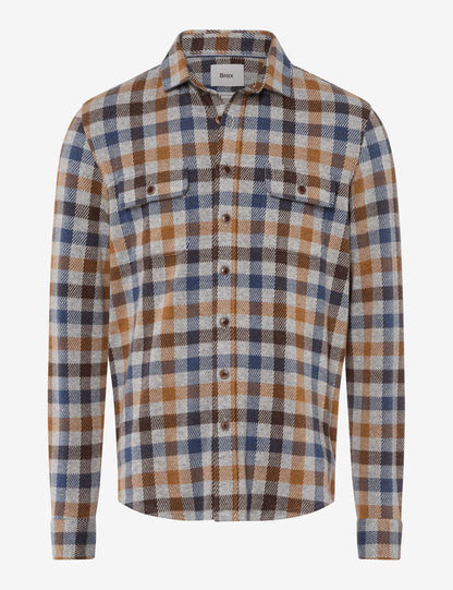 圓領長袖針織套頭衫