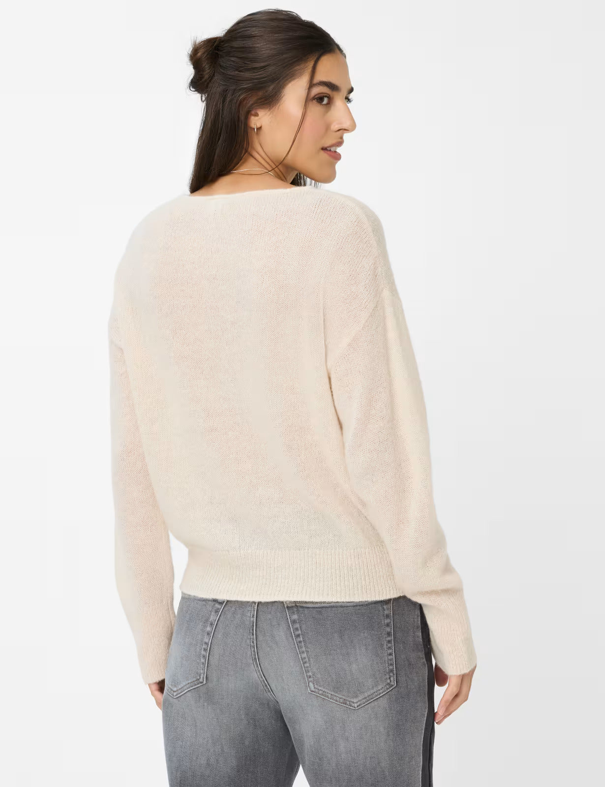 Single Jersey: Knitted Sweater in Alpaca Wool Mix
