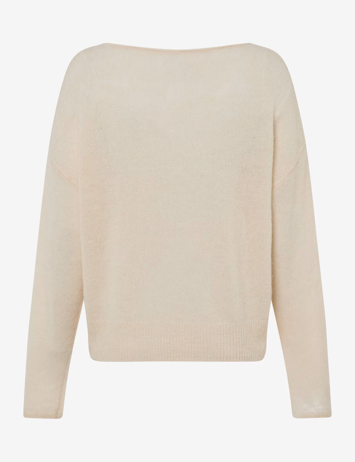 Single Jersey: Knitted Sweater in Alpaca Wool Mix