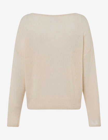 Single Jersey: Knitted Sweater in Alpaca Wool Mix