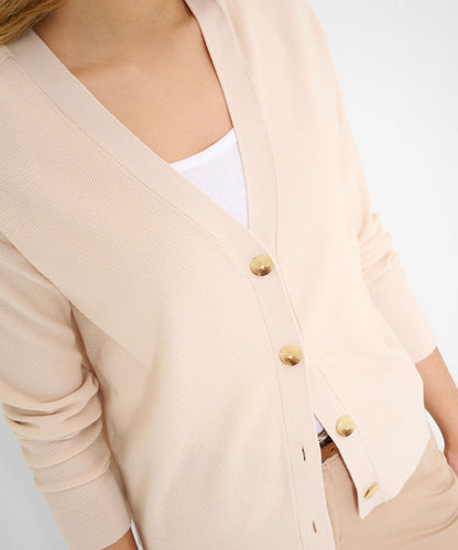 Cardigan with A Streamlined Look