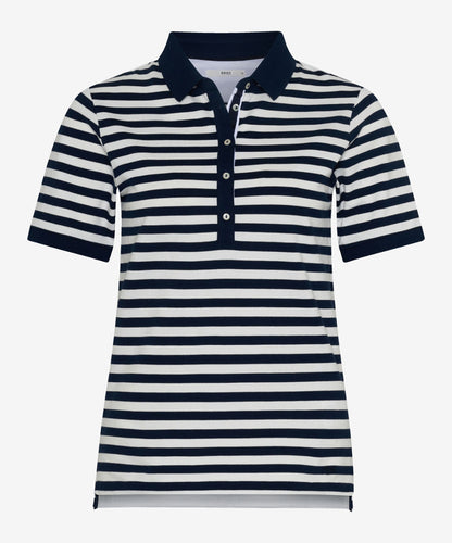 Polo Shirt with Fresh Striped Look