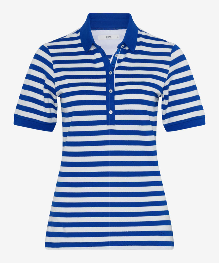 Polo Shirt with Fresh Striped Look