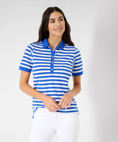 Polo Shirt with Fresh Striped Look