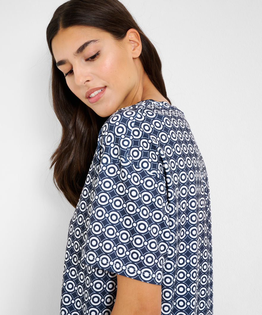 Womens Shirt with Modern Print