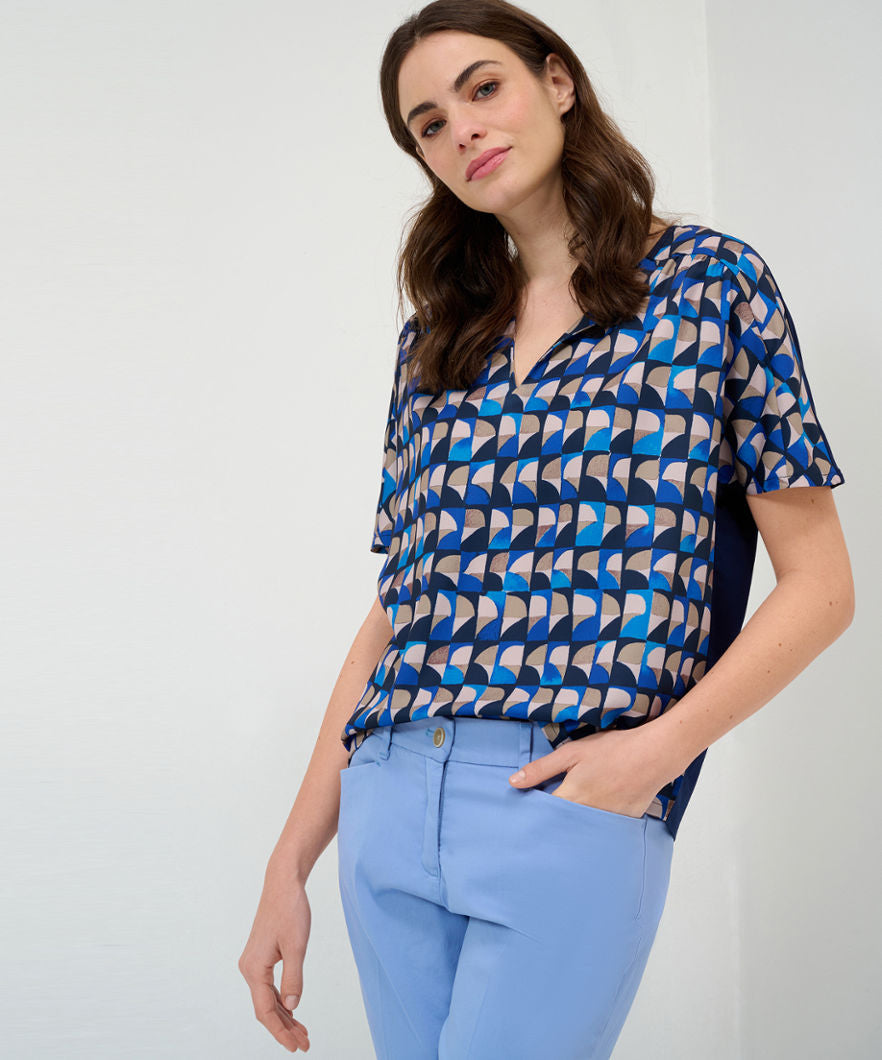 Womens Shirt with Modern Print