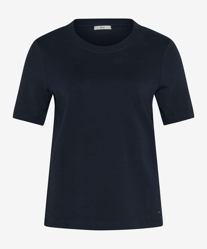 T-shirt with Round Neckline