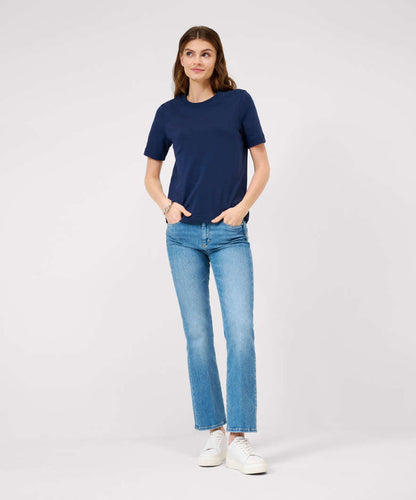 T-shirt with Round Neckline