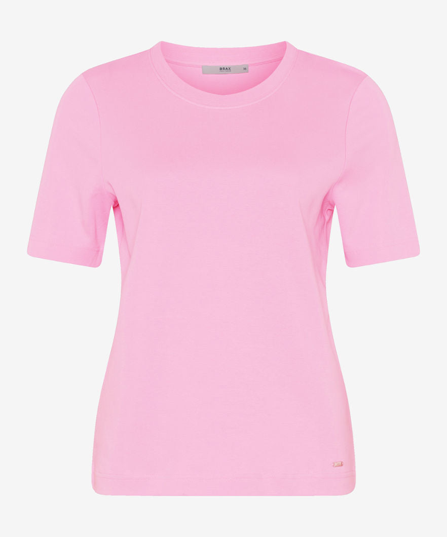 T-shirt with Round Neckline